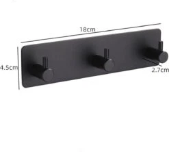 Merkloos Handdoekhaakjes - 3 In 1 Handdoekhaak - Wandhaak - Muurhaak - Zwart 13 Merkloos Handdoekhaakjes - 3 In 1 Handdoekhaak - Wandhaak - Muurhaak - Zwart -Merkloos Verkoop 1200x1078