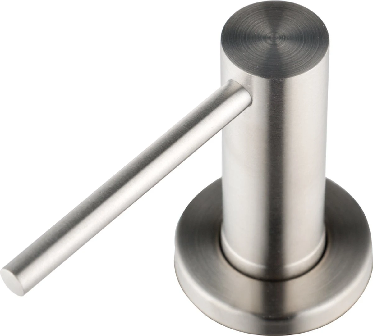 RVS Zeeppomp | Zeepdispenser | 360° Draaibaar (met 500ml Flacon) 1 RVS Zeeppomp | Zeepdispenser | 360° Draaibaar (met 500ml Flacon)