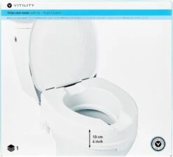 VITILITY Toiletverhoger Met Deksel 10 Cm - Wc Bril - Verhoogd Toilet -Merkloos Verkoop 1200x1086 2