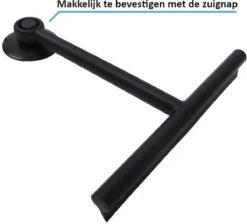 Douche Wisser Met Zuignap - Zwart - Raam Wisser - Raam Trekker - Badkamer Trekker - Badkamer Wisser 14 Douche Wisser Met Zuignap - Zwart - Raam Wisser - Raam Trekker - Badkamer Trekker - Badkamer Wisser -Merkloos Verkoop 1200x1087 2