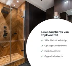 Doucherek Zonder Boren – Badkamer Accessoires – Doucherekje – Douchemand – RVS – Hoekrek – Hangend – Zwart – 2 Stuks 11 Doucherek Zonder Boren – Badkamer Accessoires – Doucherekje – Douchemand – RVS – Hoekrek – Hangend – Zwart – 2 Stuks -Merkloos Verkoop 1200x1087 5