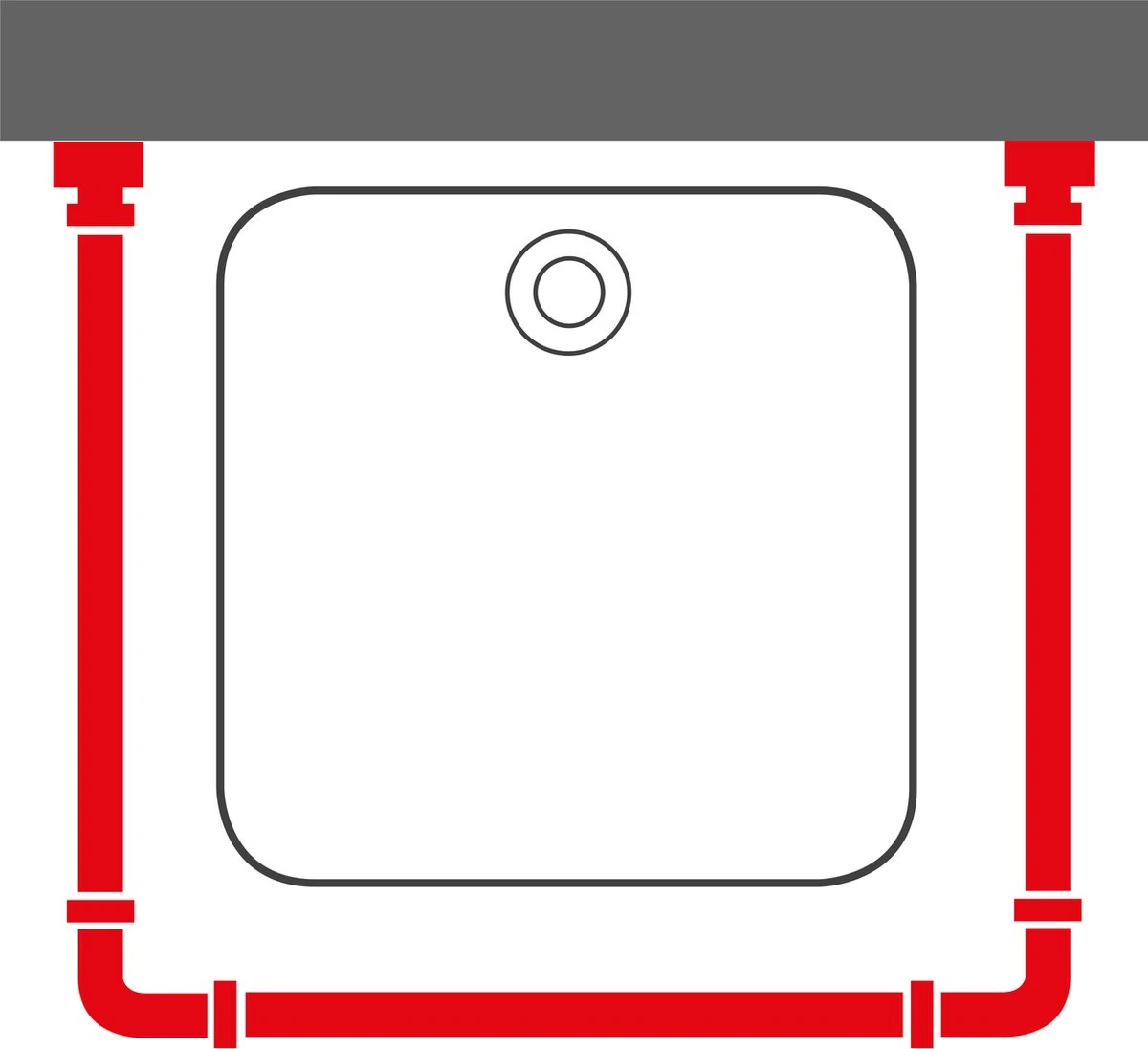 Sealskin Easy Roll 90x90x90 Cm - Aluminium - Mat Zilver 8 Sealskin Easy Roll 90x90x90 Cm - Aluminium - Mat Zilver - Afbeelding 8