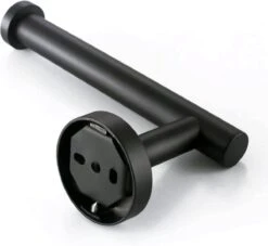 Design Toiletrolhouder - WC Rolhouder - RVS Mat Zwart - Incl. Schroeven -Merkloos Verkoop 1200x1101