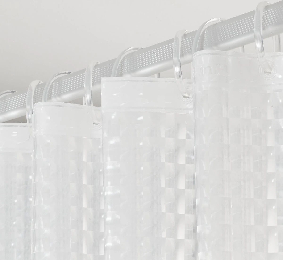 Sealskin Prisma Douchegordijn 180x200 Cm - PEVA - Transparant 7 Sealskin Prisma Douchegordijn 180x200 Cm - PEVA - Transparant - Afbeelding 7