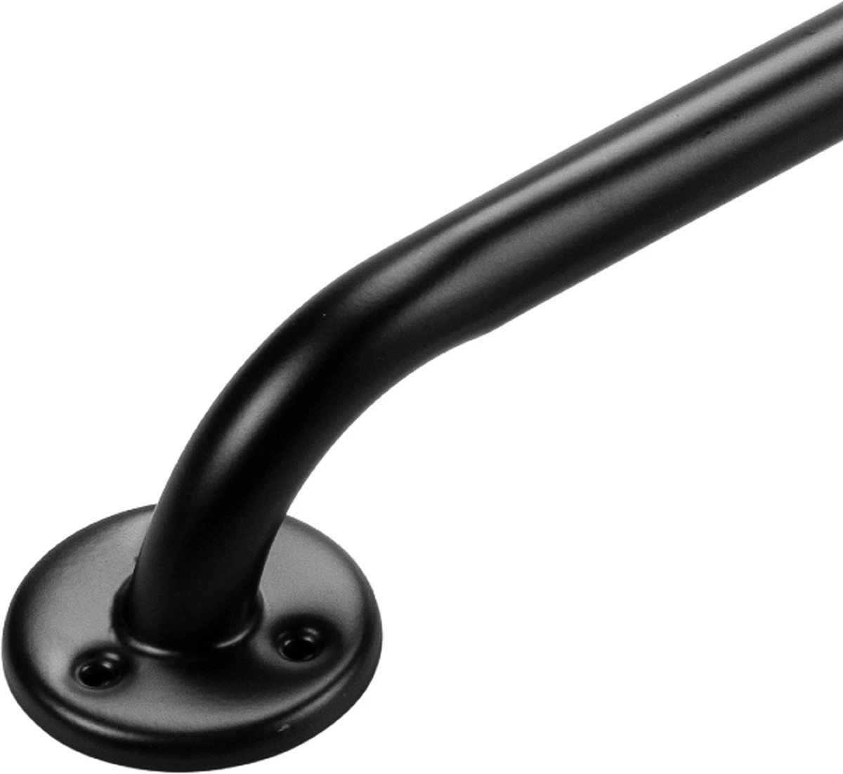 Wandbeugel Mat Zwart 30 Cm. Handgreep / Wandgreep Voor Badkamer / Douche / Toilet. Toiletbeugel / Badgreep / Douchegreep 2 Wandbeugel Mat Zwart 30 Cm. Handgreep / Wandgreep Voor Badkamer / Douche / Toilet. Toiletbeugel / Badgreep / Douchegreep - Afbeelding 2