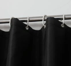 MLN Basics® Douchegordijn | Zwart | 120x200 Cm | Inclusief Ringen | Anti-schimmel 7 MLN Basics® Douchegordijn | Zwart | 120x200 Cm | Inclusief Ringen | Anti-schimmel -Merkloos Verkoop 1200x1103 2