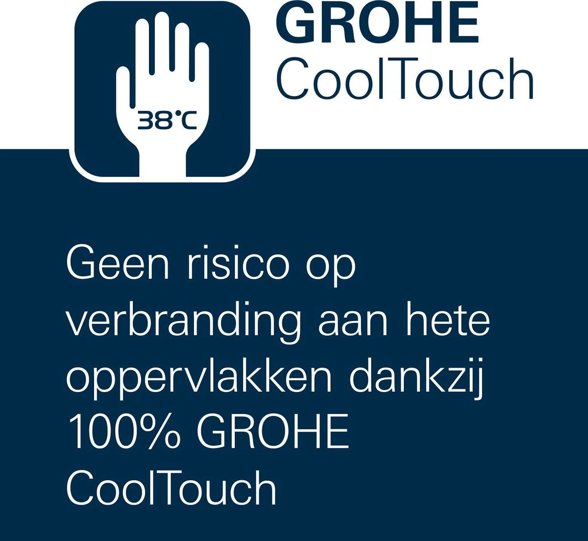 GROHE QuickFix Vitalio Joy 260 Regendouche - CoolTouch - Met Planchet - ø 26 Cm - Chroom 8 GROHE QuickFix Vitalio Joy 260 Regendouche - CoolTouch - Met Planchet - ø 26 Cm - Chroom - Afbeelding 8