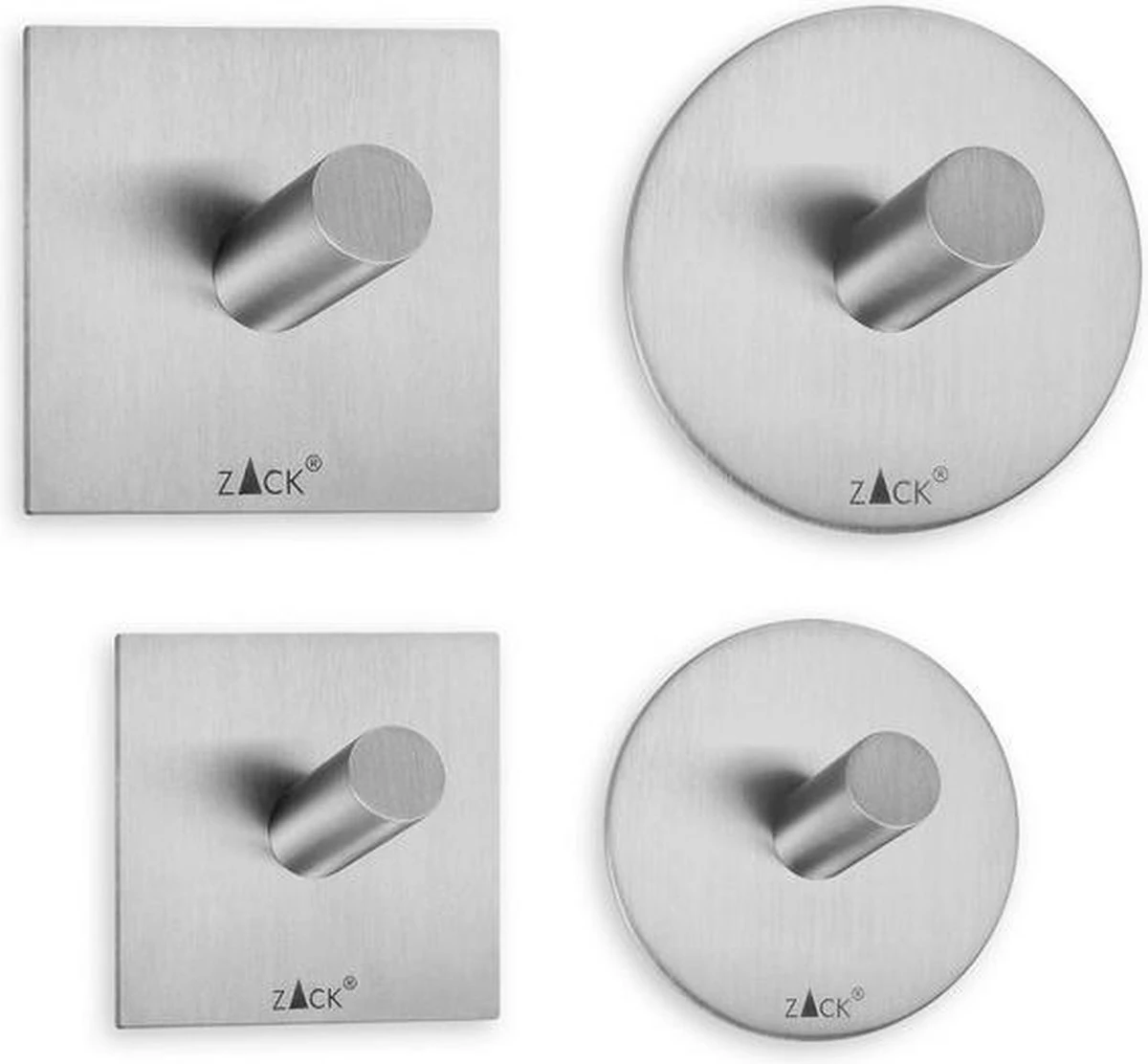 ZACK Duplo - Handdoekhaak Zelfklevend - Rond 2 ZACK Duplo - Handdoekhaak Zelfklevend - Rond - Afbeelding 2