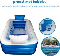 Bobbie. Blue - Opblaasbaar Ligbad Voor 2 Personen - Geschikt Voor Binnen En Buiten - Ijsbad - Zitbad - Zwembad - Badkamer - Bath Bucket 7 Bobbie. Blue - Opblaasbaar Ligbad Voor 2 Personen - Geschikt Voor Binnen En Buiten - Ijsbad - Zitbad - Zwembad - Badkamer - Bath Bucket -Merkloos Verkoop 1200x1114 4