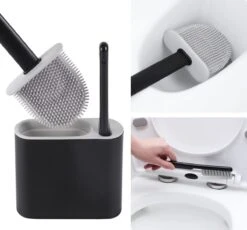 Lopoleis WC Borstel – Toiletborstel – Gesloten Bodem – WC Borstel Met Randreiniger – Siliconen – Zwart – WC Borstel Met Houder – Vrijstaand – Hangend – WC Borstel En Houder 16 Lopoleis WC Borstel – Toiletborstel – Gesloten Bodem – WC Borstel Met Randreiniger – Siliconen – Zwart – WC Borstel Met Houder – Vrijstaand – Hangend – WC Borstel En Houder -Merkloos Verkoop 1200x1117 2