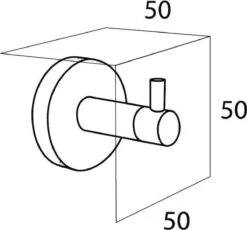 Tiger Boston - Handdoekhaak Groot - RVS Geborsteld -Merkloos Verkoop 1200x1118
