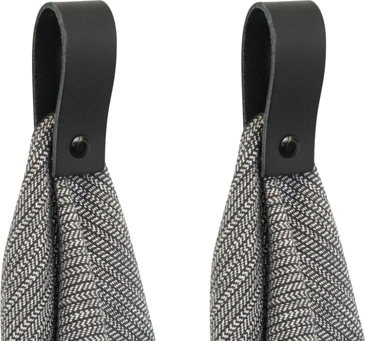 SETPRIJS - 2x Leren Magneet-lus - ZWART - Handles And More® (handdoekhaak - Handdoekhaakje - Handdoeklus - Handdoekhanger - Magnetische Handdoekhouder) 1 SETPRIJS - 2x Leren Magneet-lus - ZWART - Handles And More® (handdoekhaak - Handdoekhaakje - Handdoeklus - Handdoekhanger - Magnetische Handdoekhouder)