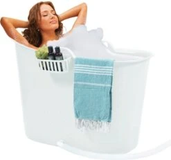 Zitbad Voor Volwassenen - Bath Bucket - Wit - 200L -Merkloos Verkoop 1200x1122 3