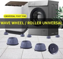 Wasmachine Demper – Trillingsdemper – Anti Slip – Schokdemper – Anti Tril – Wasmachine Voetjes – Vibratiedempers – Verhoger – 4 Stuks - Grijs 9 Wasmachine Demper – Trillingsdemper – Anti Slip – Schokdemper – Anti Tril – Wasmachine Voetjes – Vibratiedempers – Verhoger – 4 Stuks - Grijs -Merkloos Verkoop 1200x1124 9