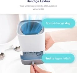 WC Borstel - Toiletborstel - WC Borstel Met Houder - Siliconen Toiletborstel - Vrijstaand Of Hangend - Slimme Lekbak - Optimale Hygiëne 19 WC Borstel - Toiletborstel - WC Borstel Met Houder - Siliconen Toiletborstel - Vrijstaand Of Hangend - Slimme Lekbak - Optimale Hygiëne -Merkloos Verkoop 1200x1134 1
