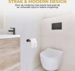 HGMD® WC Rolhouder Zelfklevend - Zwart - Toiletrolhouder Zwart - Toiletrolhouder Zonder Boren 13 HGMD® WC Rolhouder Zelfklevend - Zwart - Toiletrolhouder Zwart - Toiletrolhouder Zonder Boren -Merkloos Verkoop 1200x1137 1