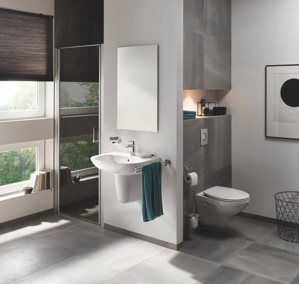 GROHE Essentials Handdoekhouder - Metaal - Chroom - 40371001 6 GROHE Essentials Handdoekhouder - Metaal - Chroom - 40371001 - Afbeelding 6