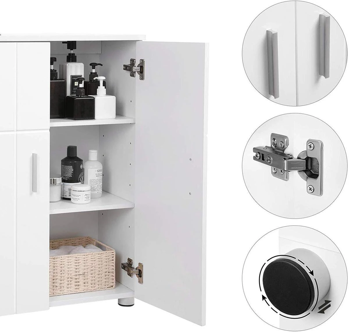 Nancy's Badkamerkast - Kolomkast - Badkamermeubel - Kast - Badkamermeubels 8 Nancy's Badkamerkast - Kolomkast - Badkamermeubel - Kast - Badkamermeubels - Afbeelding 8