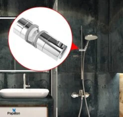 Merkloos Universeel Glijstuk - Chroom - 25 Mm - Handdouchehouder - Papillon -Merkloos Verkoop 1200x1142 3