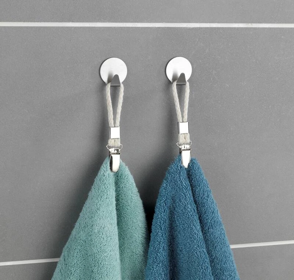 Wenko Handdoekclips , 4 Stuks 3 Wenko Handdoekclips , 4 Stuks - Afbeelding 3