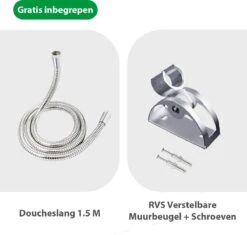 Regendouchekop XL Deluxe Ionisch Met Premium Waterfilter - Waterbesparend - ø 28 Cm - Inclusief Extra Navulling - Slang En Houder - Douchekop Met Filter - Regendouche - Handdouche - Hoge Druk - RVS - Douchefilter - Wellness - Spa 17 Regendouchekop XL Deluxe Ionisch Met Premium Waterfilter - Waterbesparend - ø 28 Cm - Inclusief Extra Navulling - Slang En Houder - Douchekop Met Filter - Regendouche - Handdouche - Hoge Druk - RVS - Douchefilter - Wellness - Spa -Merkloos Verkoop 1200x1144 8