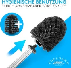EDELHAND© Toiletpapierhouder Staand Als Toiletset [met GRATIS Toiletborstel] - Roestvrijstalen Toiletpapierhouder Staand Met Toiletborstel En Toiletpapieropslag - Toiletset Met Dienblad -Merkloos Verkoop 1200x1146 2