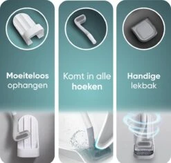 Bradey Toiletborstel Siliconen - WC Borstel Met Houder - Optimale Hygiëne - Golfclub-vorm - Komt In Alle Hoeken 20 Bradey Toiletborstel Siliconen - WC Borstel Met Houder - Optimale Hygiëne - Golfclub-vorm - Komt In Alle Hoeken -Merkloos Verkoop 1200x1148 4