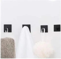 Merkloos Handdoekhaak Set Van 4 Stuks Zonder Boren RVS Zwart Vierkant Zelfklevend Badjas Theedoek Hanger Keuken Badkamer Handdoek Haakjes 18 Merkloos Handdoekhaak Set Van 4 Stuks Zonder Boren RVS Zwart Vierkant Zelfklevend Badjas Theedoek Hanger Keuken Badkamer Handdoek Haakjes -Merkloos Verkoop 1200x1149 2