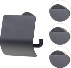 Tiger Urban Toiletaccessoireset - Toiletborstel Met Houder - Toiletrolhouder Met Klep - Handdoekhaak - Zwart -Merkloos Verkoop 1200x1151