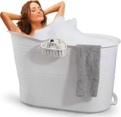 Zitbad Voor Volwassenen - Bath Bucket - Wit - 200L -Merkloos Verkoop 1200x1156 14
