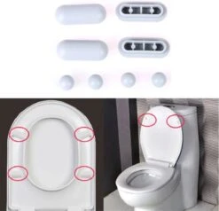 FSW-Products - 6 Stuks - WC Buffers Set - ABS - Buffer Voor Wc - Wc-bril Beschermen - Vervangbare - Closet - Closetbuffer 11 FSW-Products - 6 Stuks - WC Buffers Set - ABS - Buffer Voor Wc - Wc-bril Beschermen - Vervangbare - Closet - Closetbuffer -Merkloos Verkoop 1200x1156 15