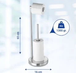 VDN Stainless Wc Rolhouder Staand - Toiletrolhouder En Reserverolhouder - RVS - Geschikt Voor 3+1 WC Papier Rollen - 2 In 1 8 VDN Stainless Wc Rolhouder Staand - Toiletrolhouder En Reserverolhouder - RVS - Geschikt Voor 3+1 WC Papier Rollen - 2 In 1 -Merkloos Verkoop 1200x1158 1