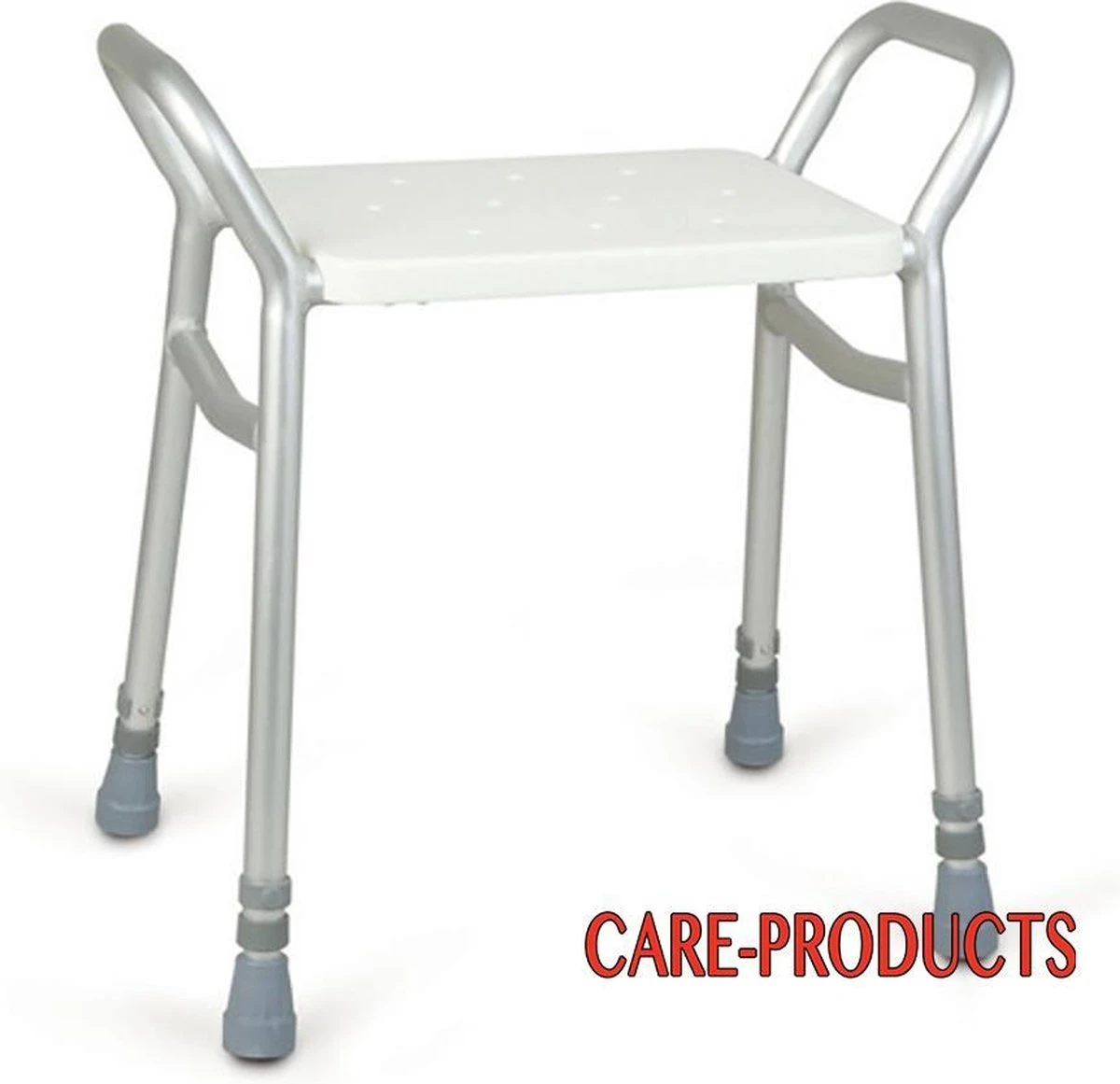 Douchekruk Aluminium In Hoogte Verstelbaar - Zelfde Als Ziekenhuis - Max 160 Kg - Hoge Handgrepen 1 Douchekruk Aluminium In Hoogte Verstelbaar - Zelfde Als Ziekenhuis - Max 160 Kg - Hoge Handgrepen
