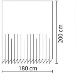 Livetti | Douchegordijn - Shower Curtain | 180x200 | Licht Grijs | One Stk | Polyester | Inclusief Ringen | 1800694 8 Livetti | Douchegordijn - Shower Curtain | 180x200 | Licht Grijs | One Stk | Polyester | Inclusief Ringen | 1800694 -Merkloos Verkoop 1200x1161 7