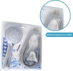 Douchekop Met Slang - Universeel - 5 Luxe Straalstanden - Chroom En RVS - Incl. Wandhouder 15 Douchekop Met Slang - Universeel - 5 Luxe Straalstanden - Chroom En RVS - Incl. Wandhouder -Merkloos Verkoop 1200x1164 10