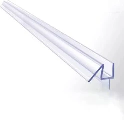 Minismus Douchedeurafdichting Met Waterkering (2 Strips Van 1 Meter, Makkelijk Inkortbaar) - Waterstopper Geschikt Voor Glas Van 6 Tot 8 Mm - Douchedorpel - Lekstrip Voor Horizontale Bevestiging -Merkloos Verkoop 1200x1164 14