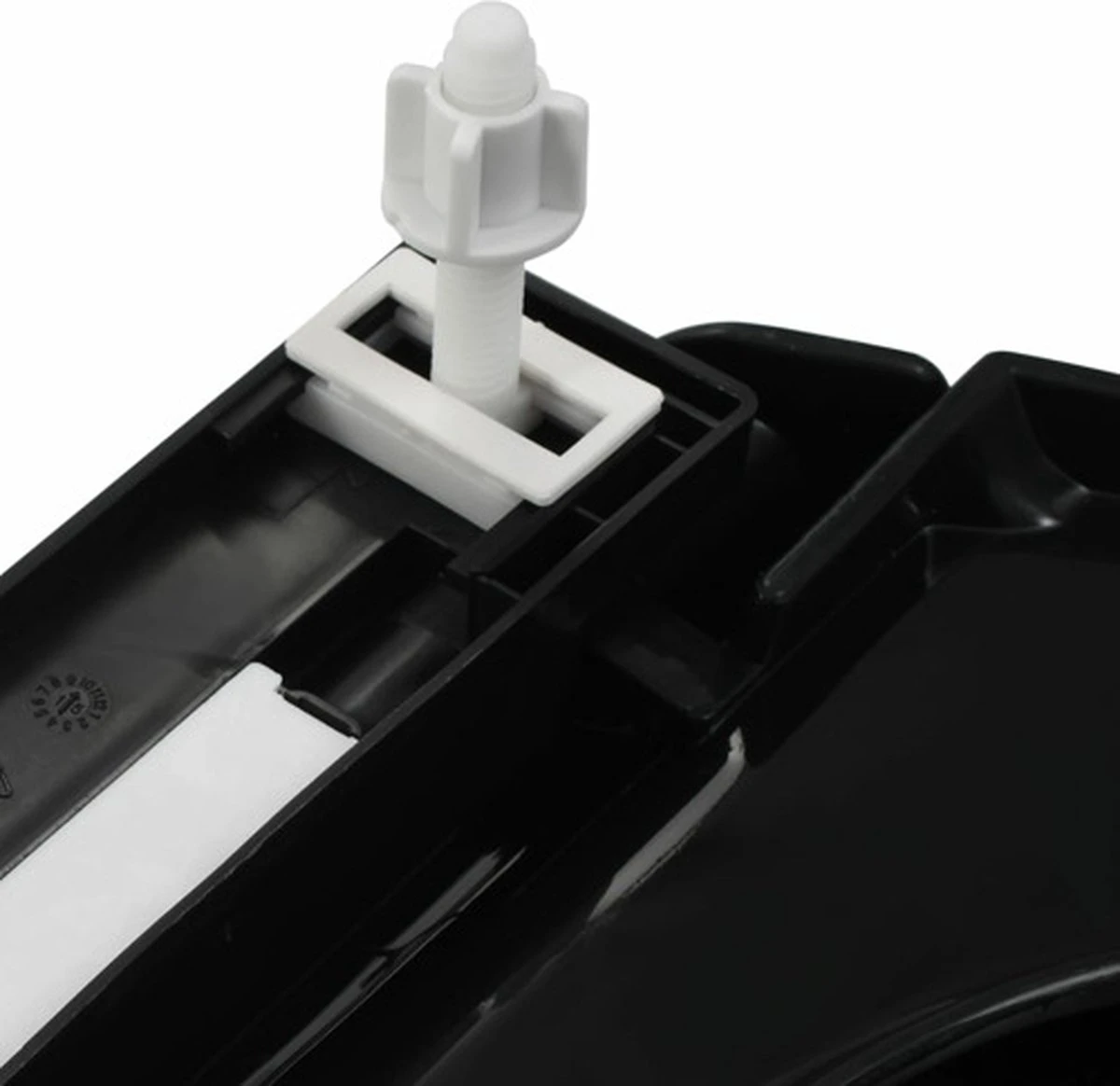 VidaXL Toiletbril Soft-close Met Quick-release Ontwerp Zwart 3 VidaXL Toiletbril Soft-close Met Quick-release Ontwerp Zwart - Afbeelding 3