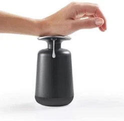 Wonix® - Zeepdispenser - Zeeppompje - Duw Met Pols - 300ml - Zwart 11 Wonix® - Zeepdispenser - Zeeppompje - Duw Met Pols - 300ml - Zwart -Merkloos Verkoop 1200x1169 9