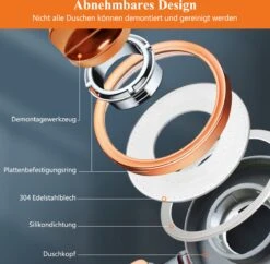 Douchekop - Regendouche Kop - Handdouche Met Hoge Druk - Blazelife Ionische Douchekop - Doucheslang - Dubbele Draaibaar - RVS - Met Slang En Houder 13 Douchekop - Regendouche Kop - Handdouche Met Hoge Druk - Blazelife Ionische Douchekop - Doucheslang - Dubbele Draaibaar - RVS - Met Slang En Houder -Merkloos Verkoop 1200x1175 11