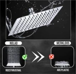 Merkloos Regendouchekop Deluxe | ø 35 Cm | Douchekop Met Slang En Houder | Douchekop | Doucheslang | Douchekophouder | Complete Doucheset | Roestvrij Staal | 360° Draaibaar | Badkamer Accessoires | Elite Pure Chrome Collection 2022 10 Merkloos Regendouchekop Deluxe | ø 35 Cm | Douchekop Met Slang En Houder | Douchekop | Doucheslang | Douchekophouder | Complete Doucheset | Roestvrij Staal | 360° Draaibaar | Badkamer Accessoires | Elite Pure Chrome Collection 2022 -Merkloos Verkoop 1200x1182 12