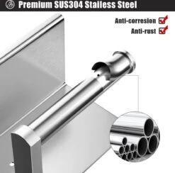 BOTC Toiletrolhouder Met Handdoekhaakjes - Toiletrolhouder - Toiletrolhouder - Zelfklevend / Boren / Zonder Boren - RVS - Zliver 12 BOTC Toiletrolhouder Met Handdoekhaakjes - Toiletrolhouder - Toiletrolhouder - Zelfklevend / Boren / Zonder Boren - RVS - Zliver -Merkloos Verkoop 1200x1184