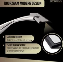 Douchewisser Rvs - Luxe Trekker Douche - Raamwisser Met Ophanghaak - Douchetrekker - Niet Boren - Chroom 13 Douchewisser Rvs - Luxe Trekker Douche - Raamwisser Met Ophanghaak - Douchetrekker - Niet Boren - Chroom -Merkloos Verkoop 1200x1187 1