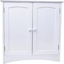 Wastafelkast - Badkamermeubel Met Uitsparing - 60 X 60 X 30 Cm - Wit - Badkamerkast 9 Wastafelkast - Badkamermeubel Met Uitsparing - 60 X 60 X 30 Cm - Wit - Badkamerkast -Merkloos Verkoop 1200x1188 10