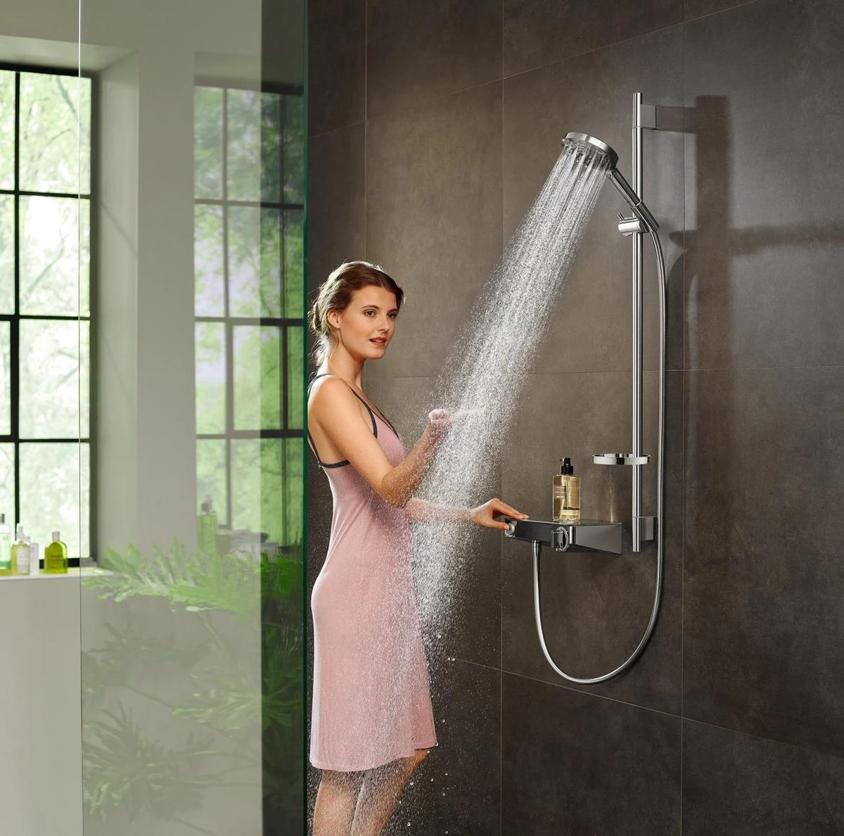 Hansgrohe Raindance Select S - Handdouche 120 PowderRain - 3 Straalsoorten - Chroom 15 Hansgrohe Raindance Select S - Handdouche 120 PowderRain - 3 Straalsoorten - Chroom - Afbeelding 15