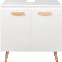 Luxiqo Wastafel Onderkast - Wastafel Onderkast Met Uitsparing - Wastafelmeubel - Badkamerkast - Wit/Eiken - 60 X 40 X 60.5 Cm 7 Luxiqo Wastafel Onderkast - Wastafel Onderkast Met Uitsparing - Wastafelmeubel - Badkamerkast - Wit/Eiken - 60 X 40 X 60.5 Cm -Merkloos Verkoop 1200x1193 16