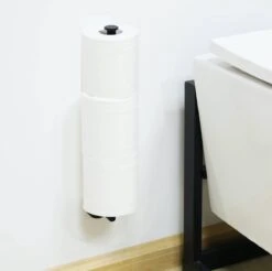 Wc Rolhouder Reserverolhouder Toiletrolhouder Voor 3 Rollen Zwart - Badkamer Accessoires - Hangend -Merkloos Verkoop 1200x1193 6