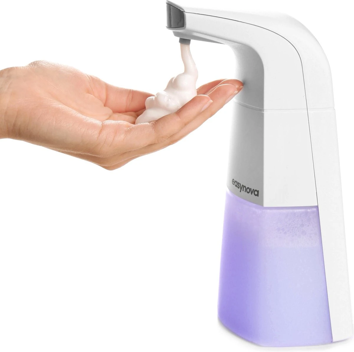 Automatische Foam Dispenser - Schuim - Zeep - Zeepdispenser - Hygiëne - Infrarood Sensor - Schuimzeep Dispenser - Zeeppompje - Elektrische Zeep Dispenser - Dettol Mousse 2 Automatische Foam Dispenser - Schuim - Zeep - Zeepdispenser - Hygiëne - Infrarood Sensor - Schuimzeep Dispenser - Zeeppompje - Elektrische Zeep Dispenser - Dettol Mousse - Afbeelding 2