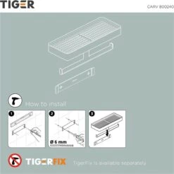 Tiger Carv - Toiletrolhouder Met Planchet - Zwart -Merkloos Verkoop 1200x1197 15