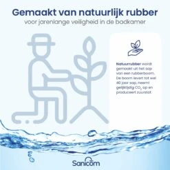 Merkloos Douchemat - Antislip Mat - Antislipmat Douche - Badmat - Schimmelbestendig - Met Zuignappen - Wasbaar - Grijs 17 Merkloos Douchemat - Antislip Mat - Antislipmat Douche - Badmat - Schimmelbestendig - Met Zuignappen - Wasbaar - Grijs -Merkloos Verkoop 1200x1198 57