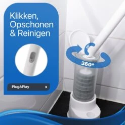 RevoBrush WC Borstel Met Houder Vrijstaand - Hygiënische Toiletborstel - Met 14x Pads 20 RevoBrush WC Borstel Met Houder Vrijstaand - Hygiënische Toiletborstel - Met 14x Pads -Merkloos Verkoop 1200x1199 8